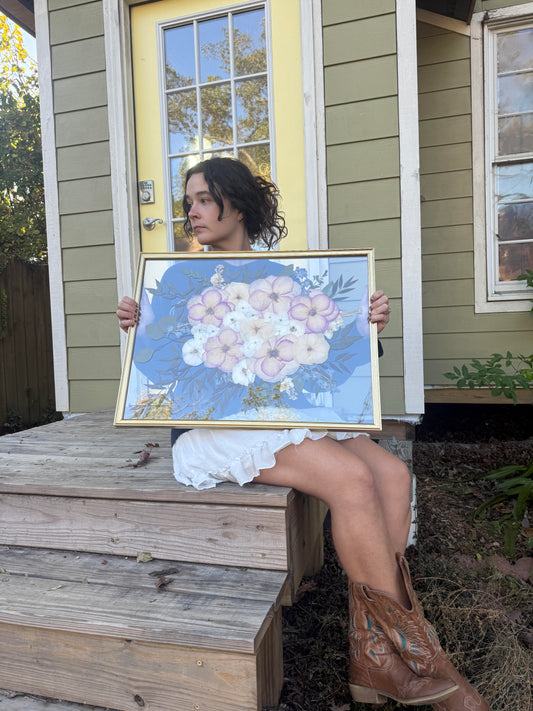 18x24 Double Glass Frame